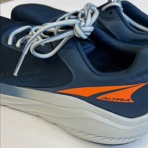 Altra Men's Navy and Orange Athletic Shoes